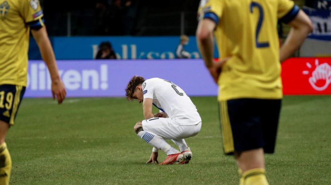 Εθνική Ελλάδος: Ήττα στη Στοκχόλμη από τη Σουηδία