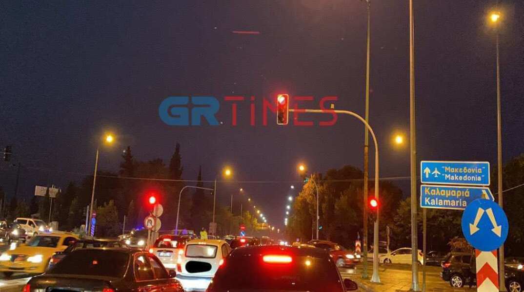 δρόμος Θεσσαλονίκης – Περαίας-Κακοκαιρία Μπάλλος