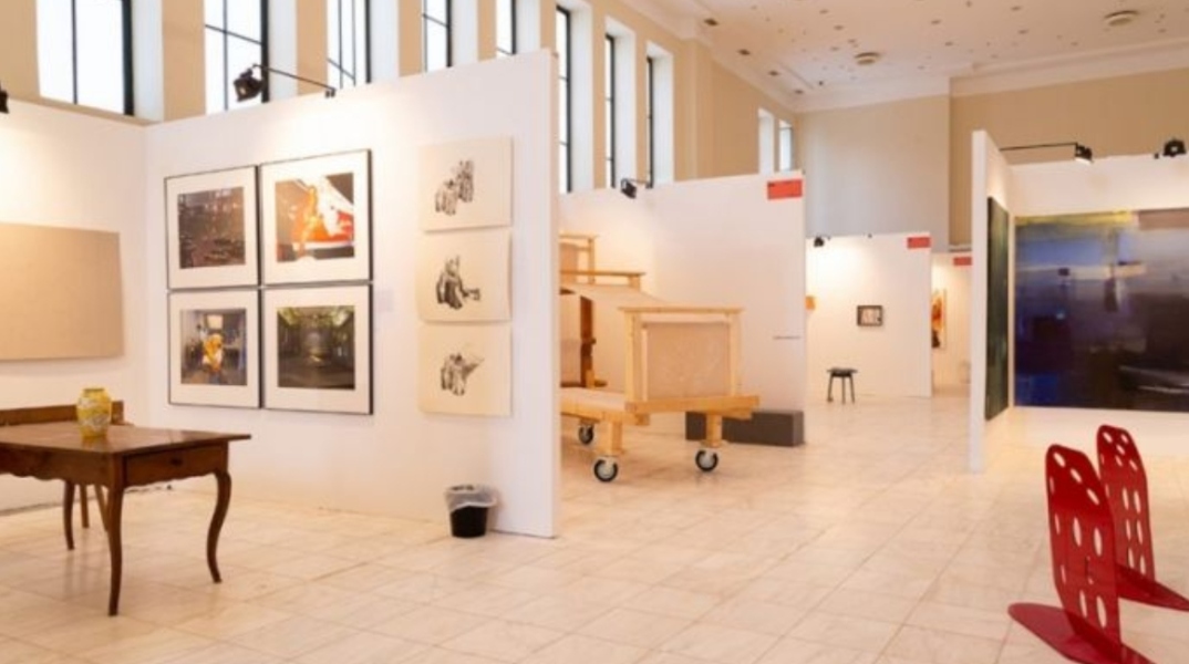 Άποψη από την Art Athina 2019 στο Ζάππειο Μέγαρο