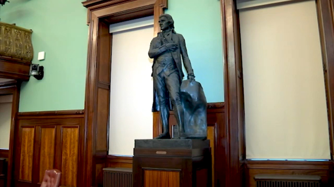 Άγαλμα του Τόμας Τζέφερσον στη Νέα Υόρκη