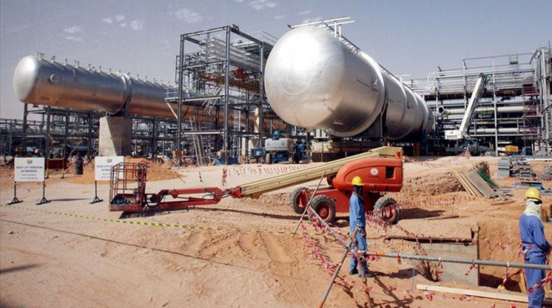 Εγκαταστάσεις της πετρελαϊκής εταιρείας Aramco στη Σαουδική Αραβία