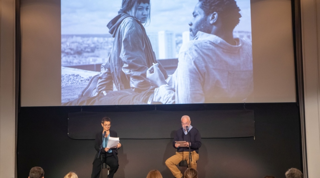 62ο Φεστιβάλ Κινηματογράφου Θεσσαλονίκης. Η γενική διευθύντρια του φεστιβάλ Ελίζ Ζαλαντό και ο επικεφαλής προγράμματος Γιώργος Κρασσακόπουλος στη σημερινή συνέντευξη τύπου