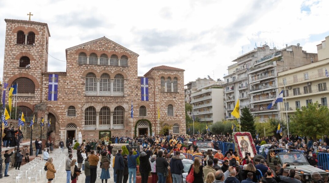 Εικόνες από τους εορτασμούς του Αγίου Δημητρίου