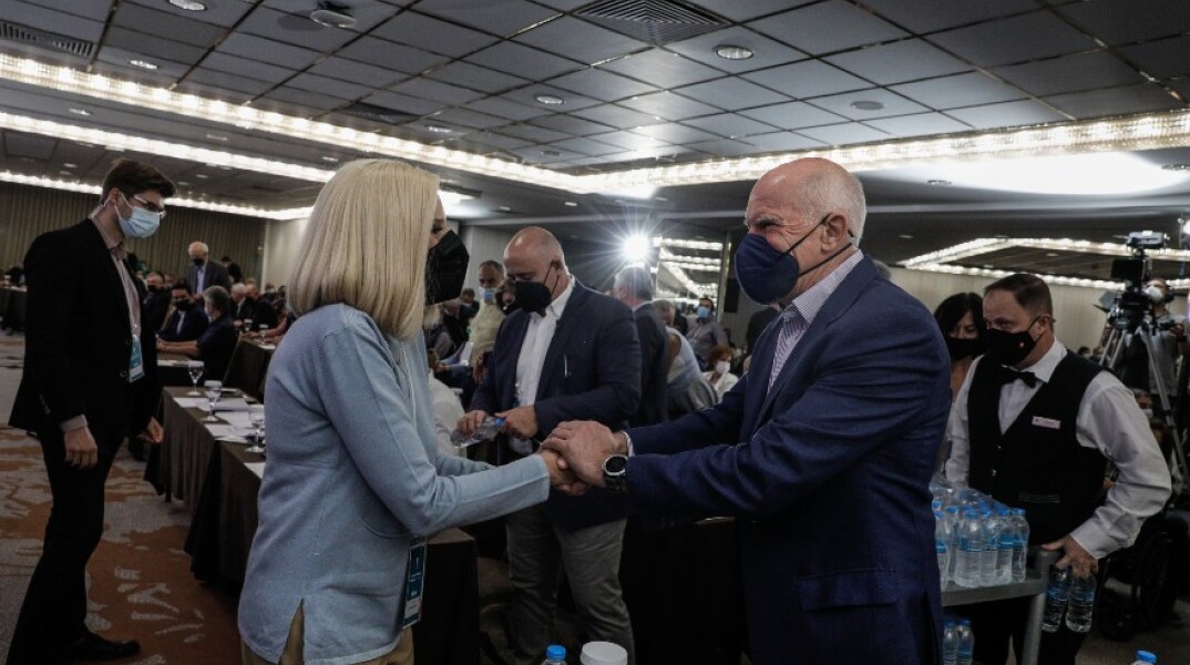 Η Φώφη Γεννηματά και ο Γιώργος Παπανδρέου