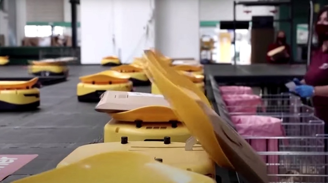 55 ρομπότ στη διαδικασία διαλογής των ΕΛΤΑ.