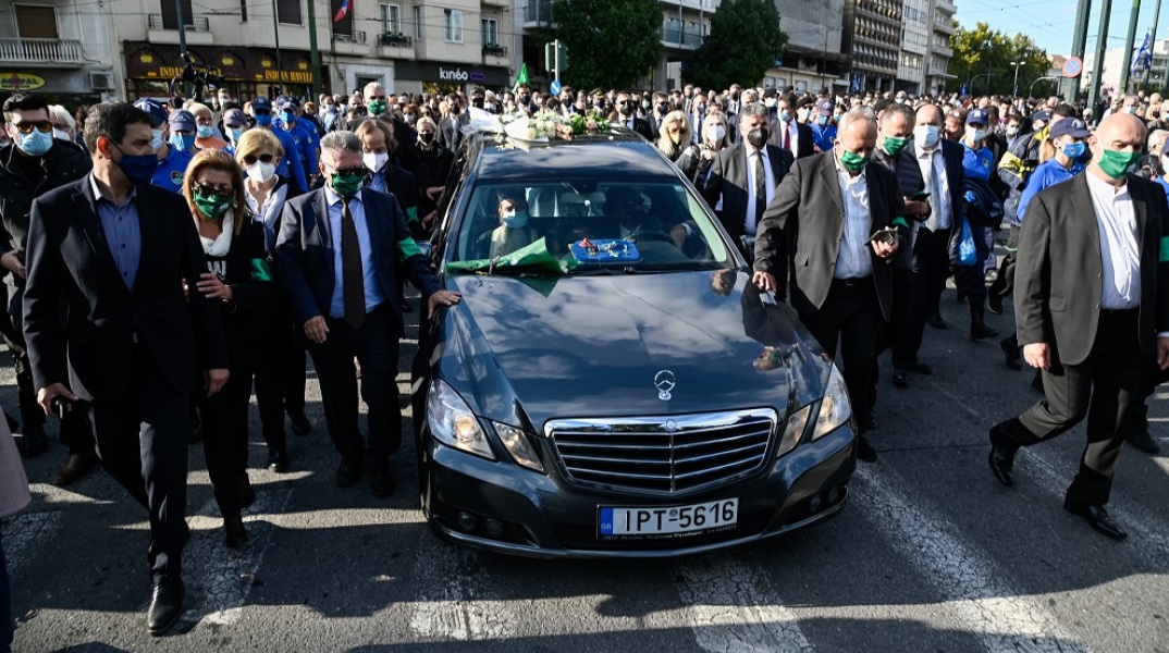 ΘΑΝΑΤΟΣ ΤΗΣ ΠΡΟΕΔΡΟΥ ΤΟΥ ΚΙΝΗΜΑΤΟΣ ΑΛΛΑΓΗΣ ΦΩΦΗΣ ΓΕΝΝΗΜΑΤΑ / ΕΞΟΔΙΟΣ ΑΚΟΛΟΥΘΙΑ / ΕΞΩΤΕΡΙΚΟΣ ΧΩΡΟΣ ΤΗΣ ΜΗΤΡΟΠΟΛΗΣ ΑΘΗΝΩΝ (ΒΑΣΙΛΗΣ ΡΕΜΠΑΠΗΣ/EUROKINISSI)