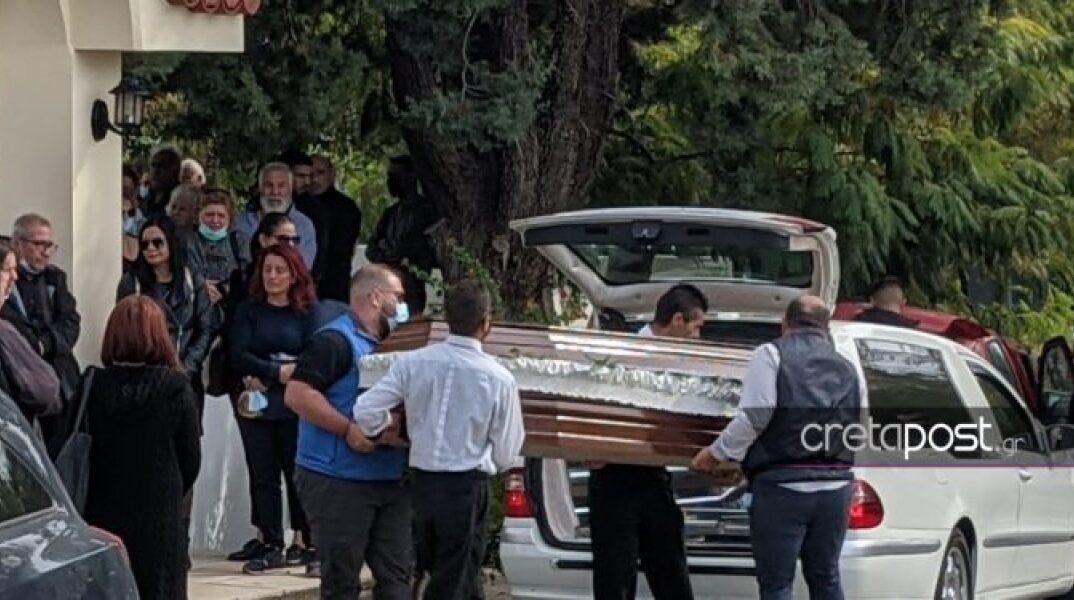 Η κηδεία της 48χρόνης στην Ιεράπετρα 