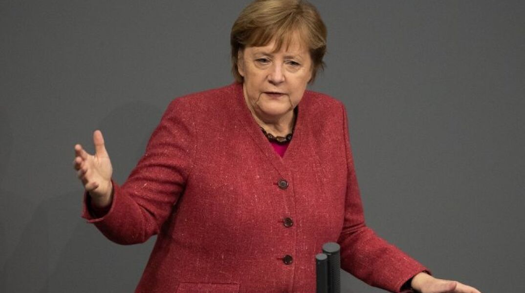 Η γερμανίδα Καγκελάριος Ανγκέλα Μέρκελ ανησυχεί για την πορεία της πανδημίας