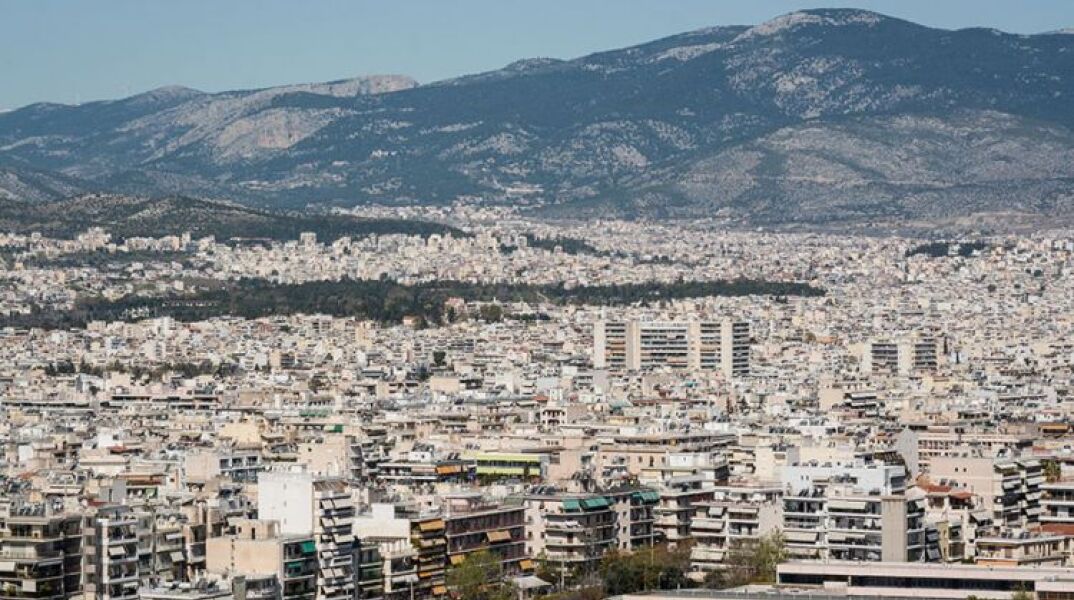 Πανοραμική εικόνα της Αθήνας