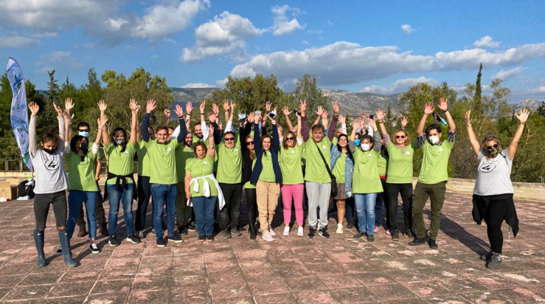 Η KRAFT Paints συνέβαλε στη δενδροφυτεύση του Ασπρόπυργου  