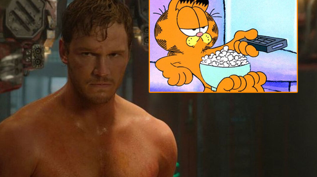 Ο Γκάρφιλντ μιλά με τη φωνή του Κρις Πρατ στη νέα ταινία της Paramount