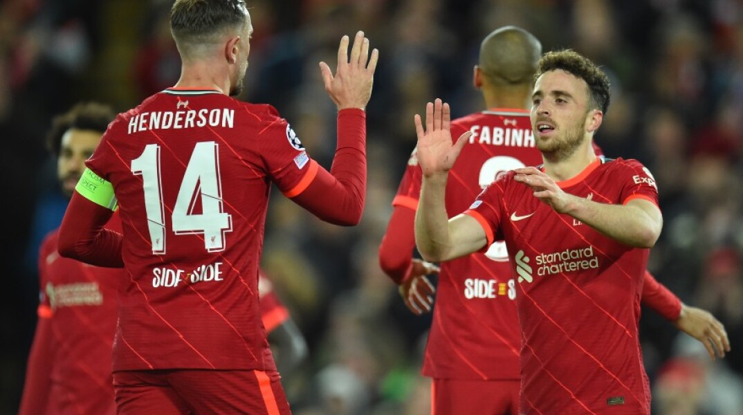 Παίκτες της Λίβερπουλ μετά το ματς με την Ατλέτικο Μαδρίτης