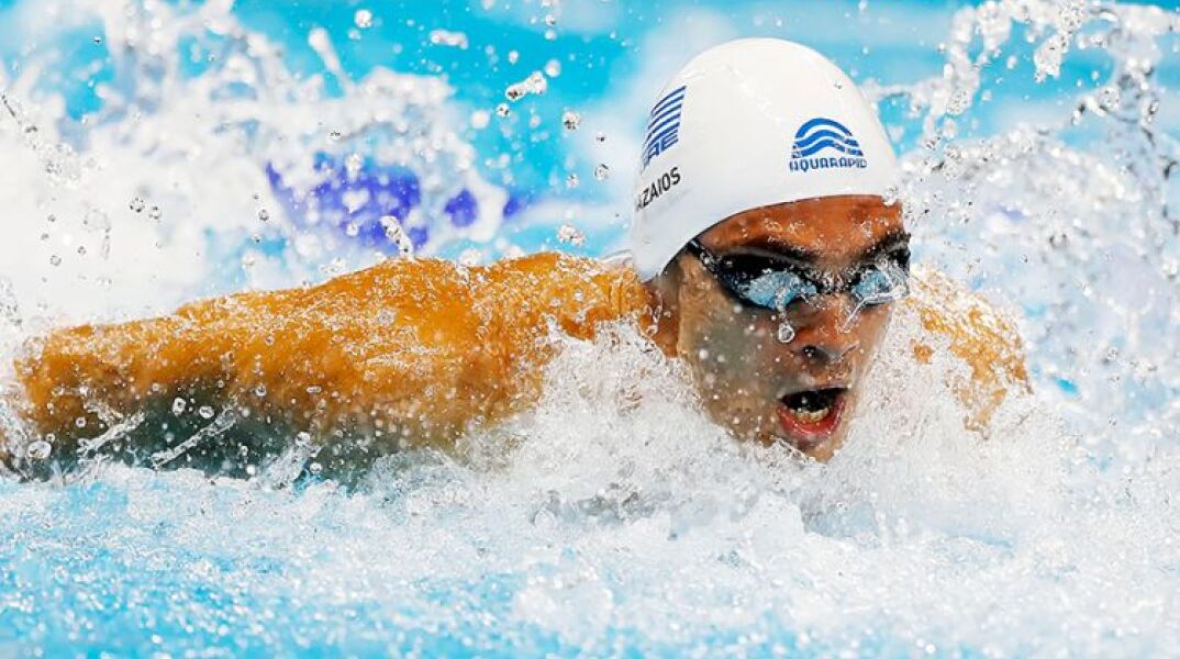 Χρυσό μετάλλιο ο Βαζαίος στα 200 μέτρα μικτής ατομικής στο Ευρωπαϊκό Πρωτάθλημα 25άρας πισίνας