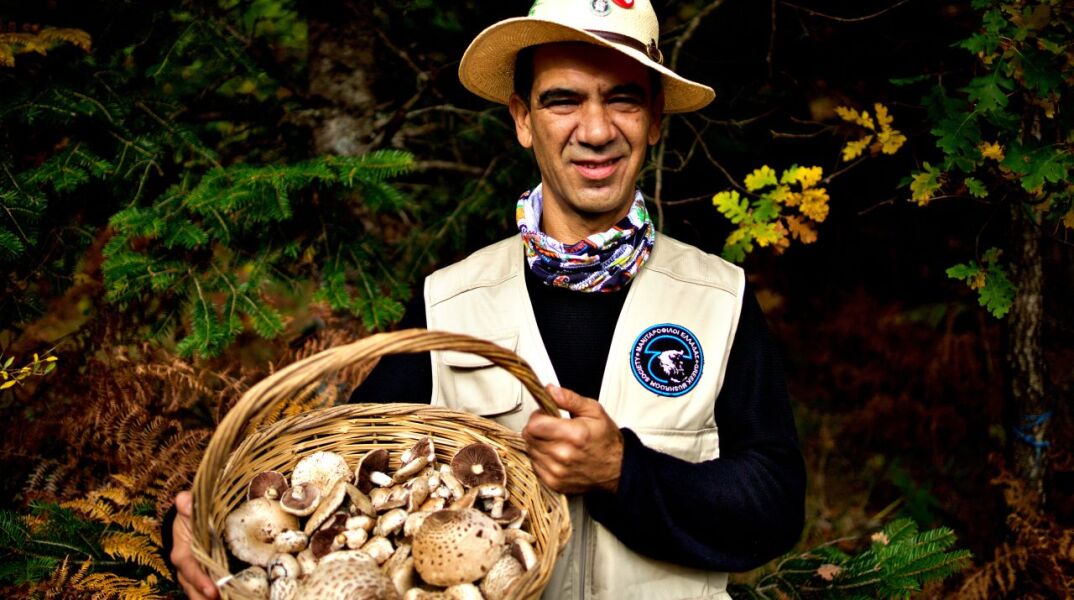 Ο μανιταροσυλλέκτης Ανδρέας Σλιάρας