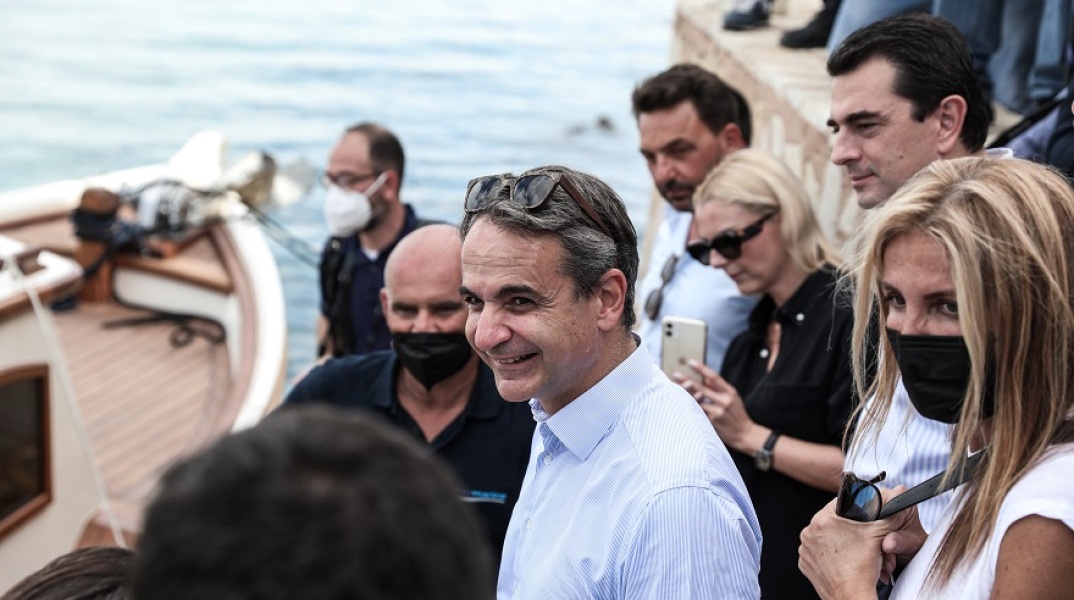 Επίσκεψη του Πρωθυπουργού Κυριάκου Μητσοτάκη στην Χάλκη