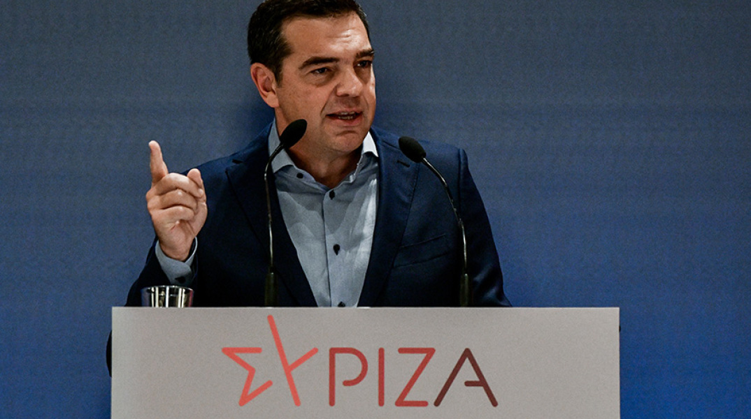 Ο Αλέξης Τσίπρας στη συνεδρίαση της Κεντρικής Επιτροπής Ανασυγκρότησης του ΣΥΡΙΖΑ