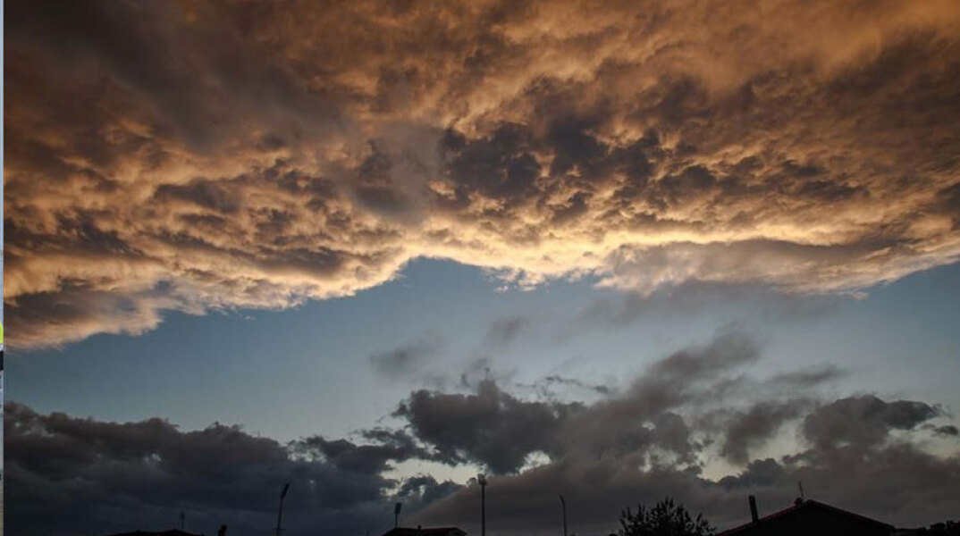 Νεφική μάζα αναμένεται την Κυριακή 14 Νοεμβρίου 2021, σύμφωνα με την πρόγνωση καιρού από τον μετεωρολόγο Σάκη Αρναούτογλου (ΦΩΤΟ ΑΡΧΕΙΟΥ)