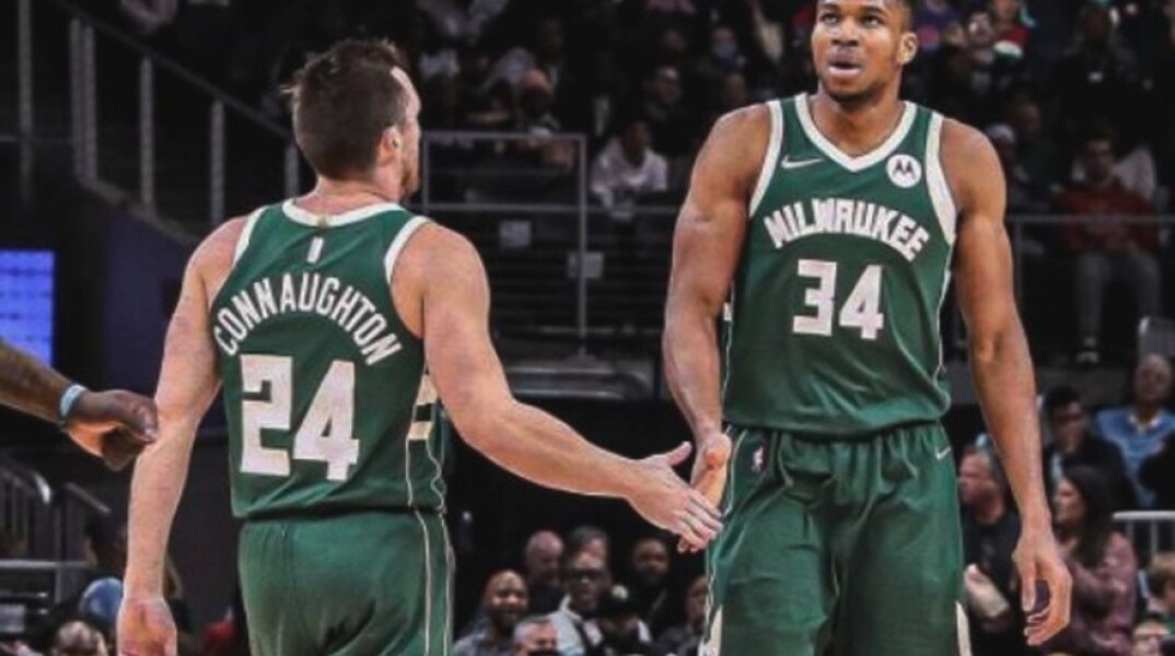 Ο Γιάννης Αντετοκούνμπο