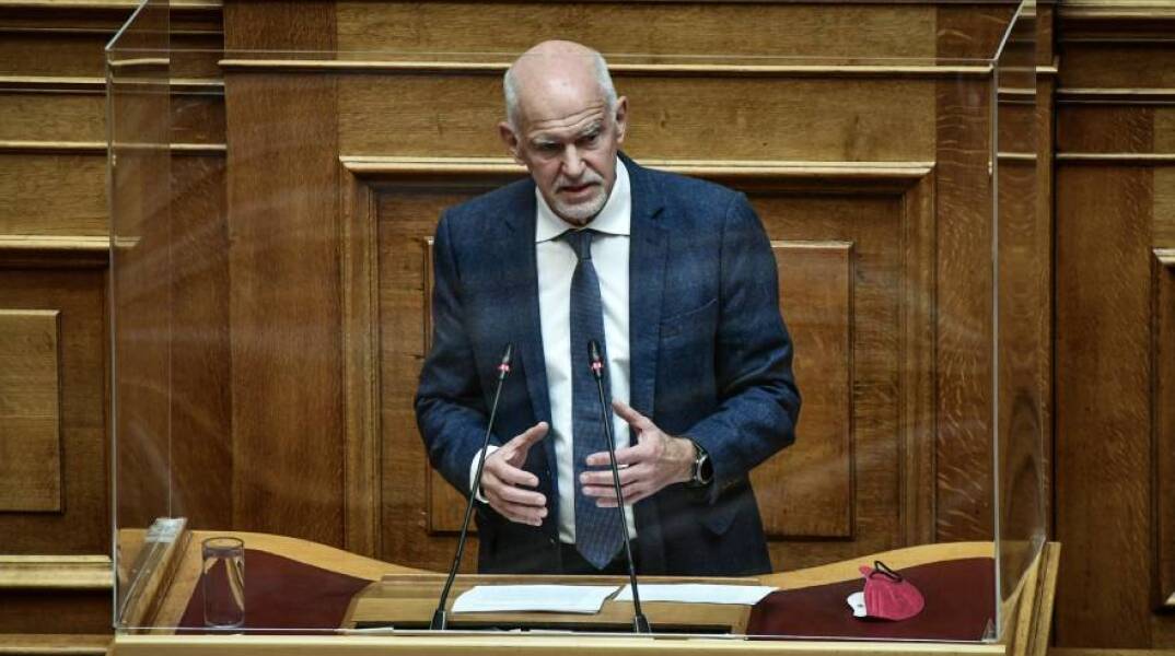 Ομιλία του Γιώργου Παπανδρέου στη Βουλή