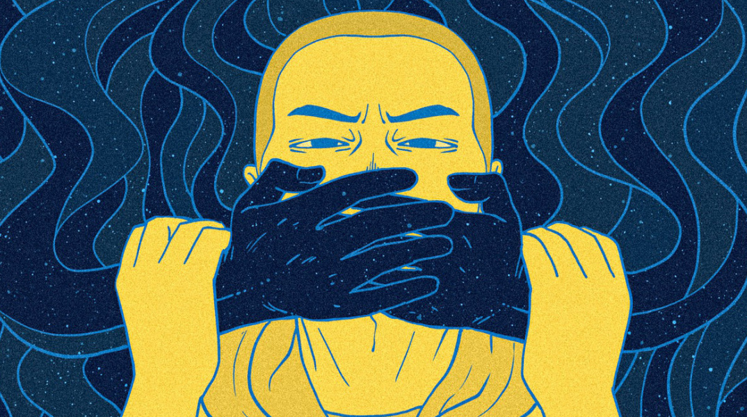 Καρικατούρα για τον περιορισμό του λόγου