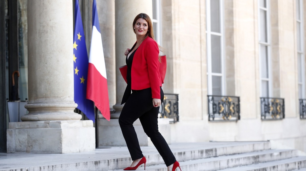Η υπουργός υποθέσεων του Πολίτη της κυβέρνησης Μακρόν-Καστέξ, Marlène Schiappa