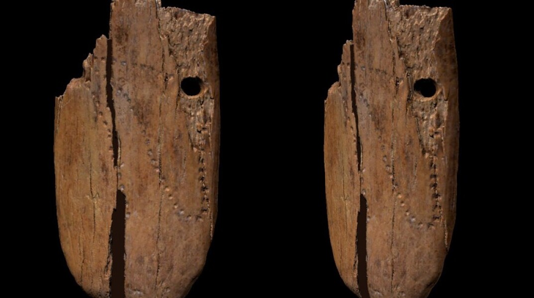 Ανακαλύφθηκε το αρχαιότερο κρεμαστό στολίδι 41.500 ετών από κόκαλο μαμούθ