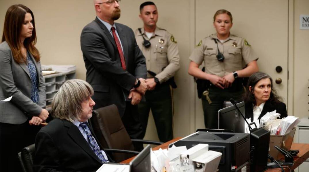 Λουίζ Τέρπιν και Ντέιβιντ Τέρπιν σε δίκη για την αιχμαλωσία και κακοποίηση των 13 παιδιών τους