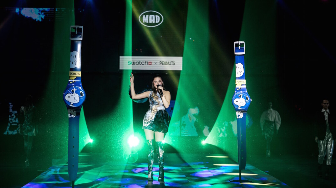 H Swatch και η παρέα Peanuts στο Madwalk 2021