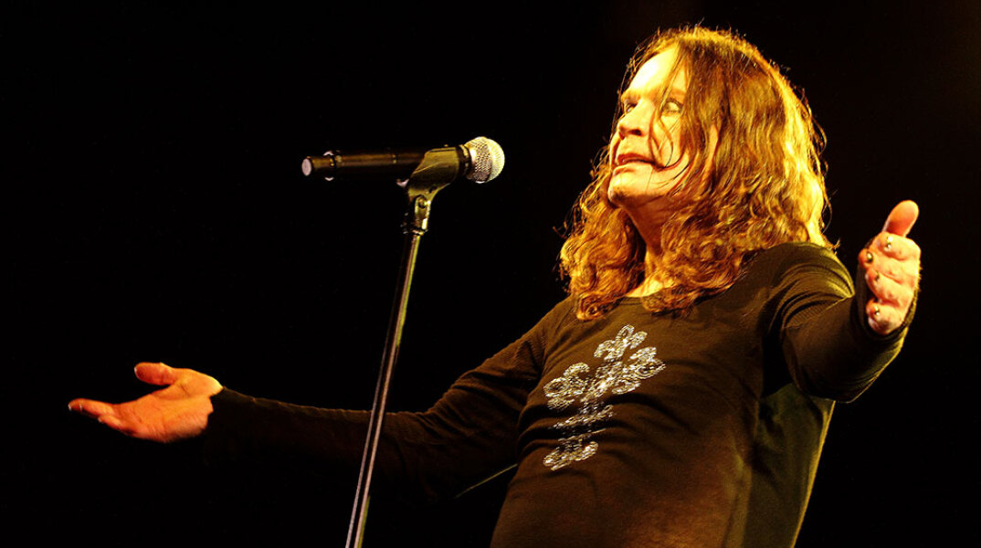 Ozzy Osbourne - Στιγμιότυπο από τη συναυλία του στην Αθήνα, τον Σεπτέμβριο του 2010