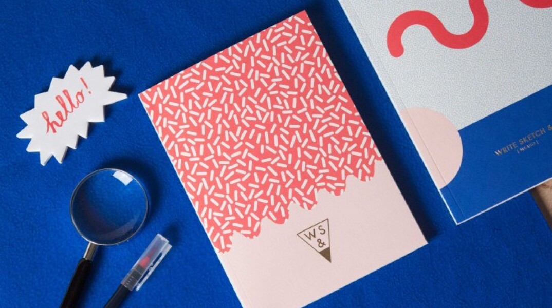 Ημερολόγιο και τετράδιο για δώρο Χριστουγέννων