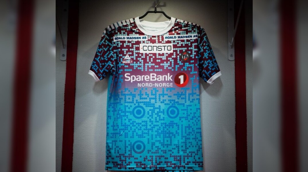 Η φανέλα της Τρόμσο έχει QR για τις παραβιάσεις των ανθρώπινων δικαιωμάτων στο Κατάρ