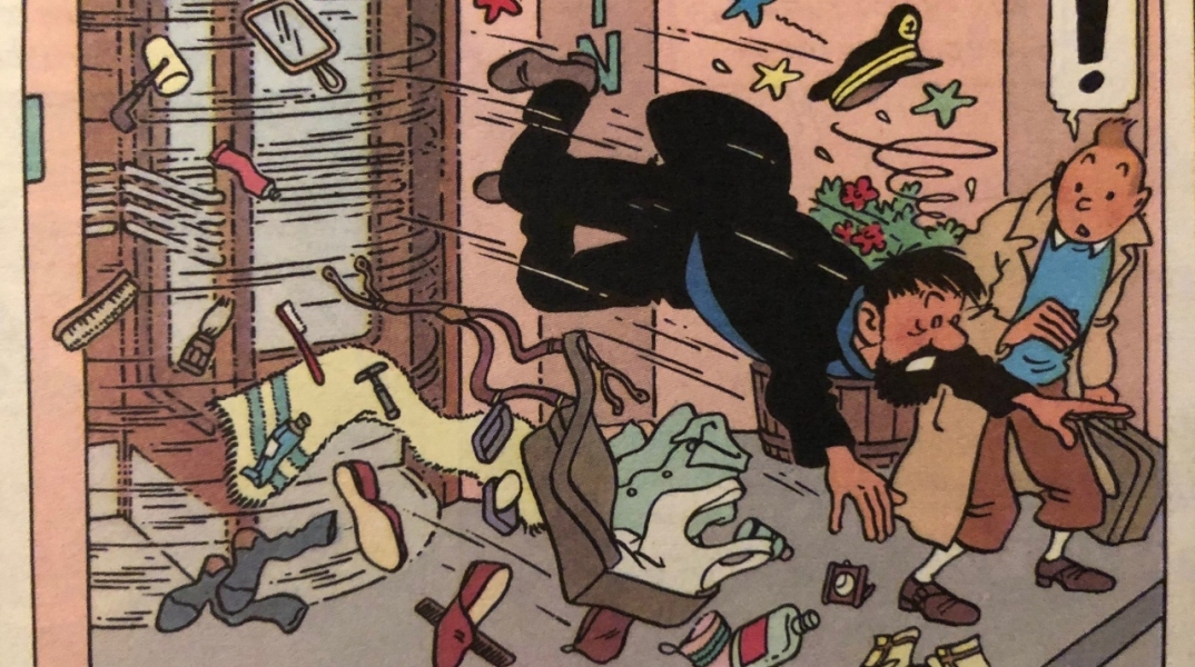 Ένα καρέ από Τεν-Τεν: «Πώς βγαίνουμε από το 2021»