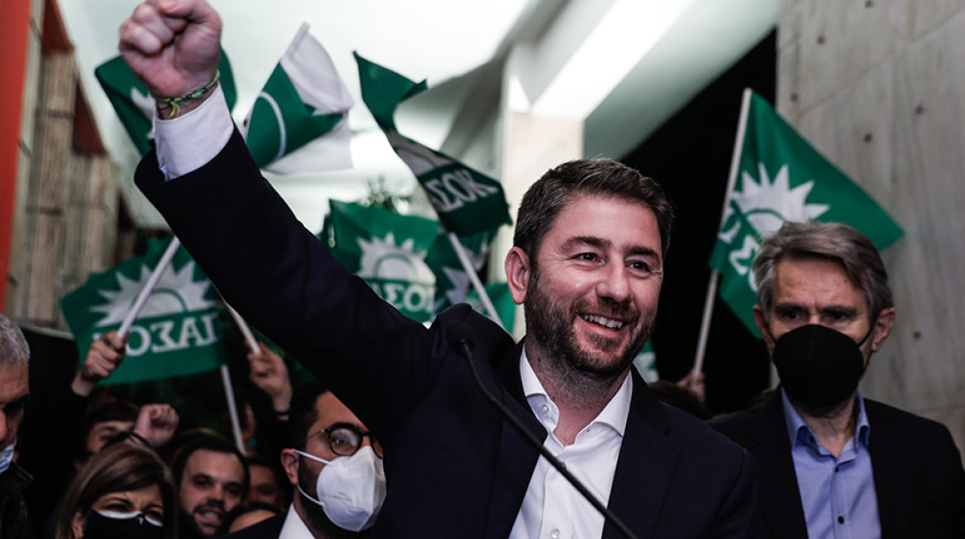 Νίκος Ανδρουλάκης, ο νέος αρχηγός του ΠΑΣΟΚ / ΚΙΝΑΛ