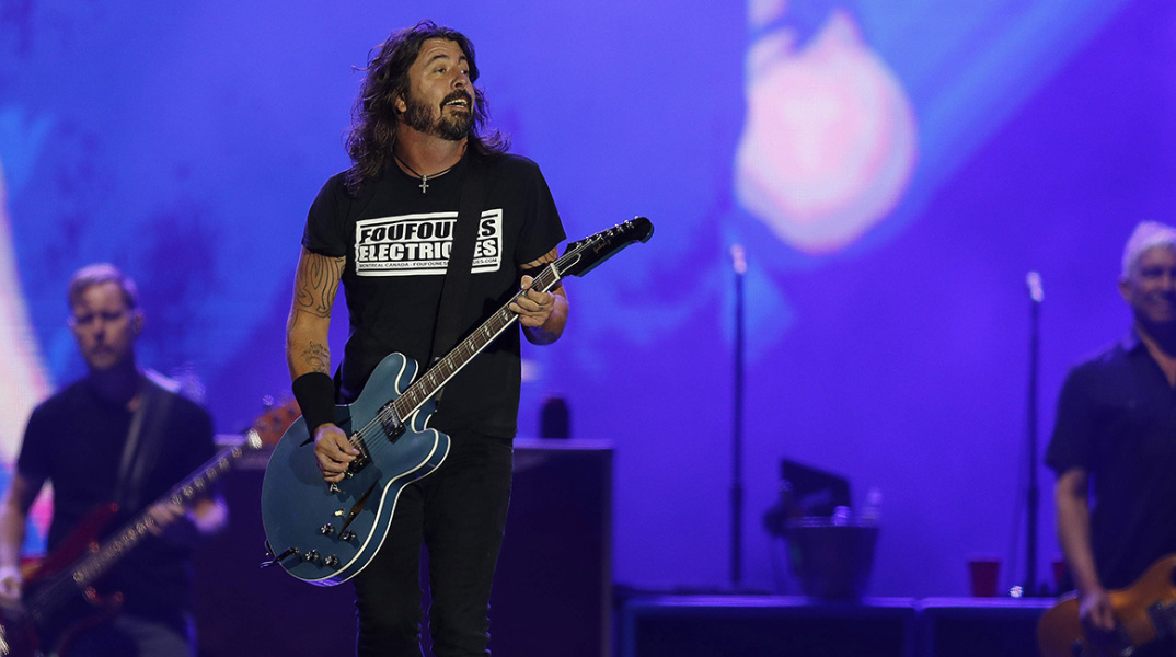 Το ροκ συγκρότημα Foo Fighters
