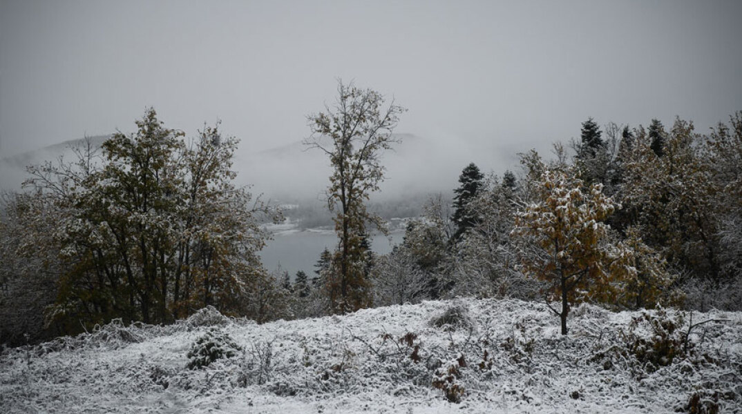 Χιόνια στην Πάρνηθα
