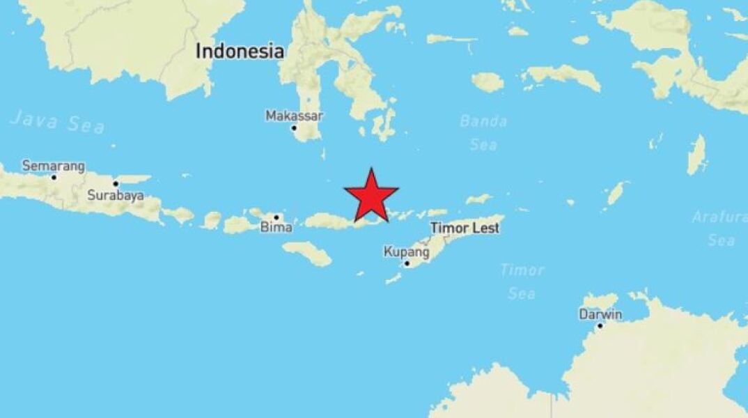Σεισμική δόνηση 7,6 βαθμών Ρίχτερ στην Ινδονησία