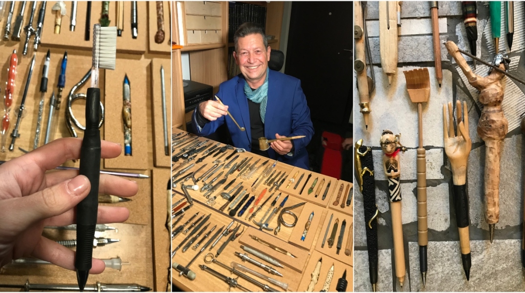 Νίκος Καμπάνης συλλέκτης Μολυβιών