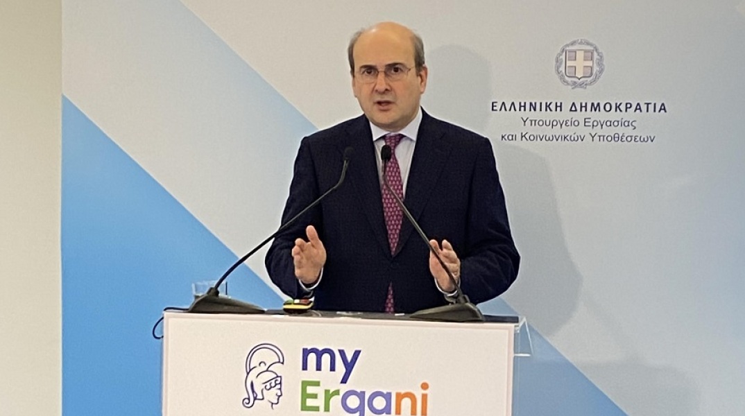 Ο υπουργός Εργασίας και Κοινωνικών Υποθέσεων κ. Κωστής Χατζηδάκης