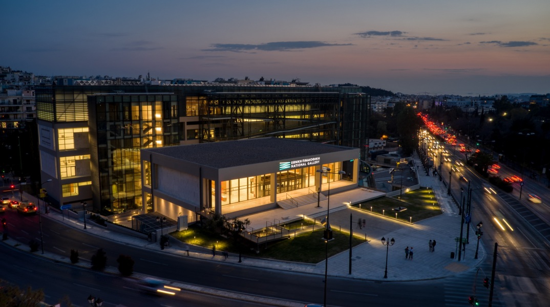 Το κτίριο της νέας Εθνικής Πινακοθήκης στην Αθήνα