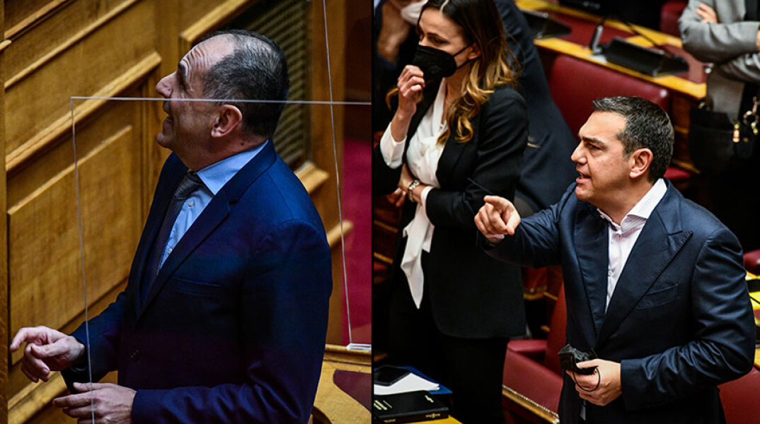 Γιώργος Γεραπετρίτης και Αλέξης Τσίπρας