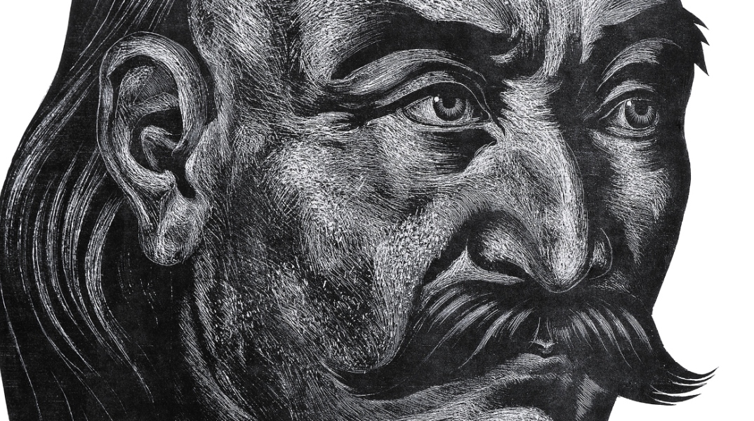 Ο Θεόδωρος Κολοκοτρώνης σε χαρακτικό του Ζαχαρία Αρβανίτη