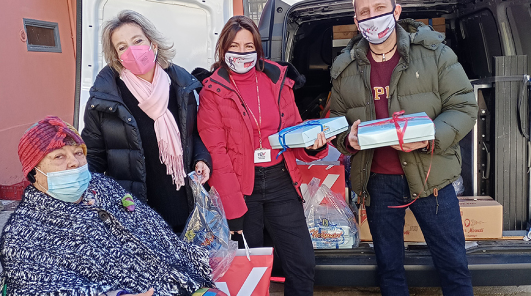 Το Άσυλο Ανιάτων με γιορτινή διάθεση χάρη στην TÜV AUSTRIA Hellas