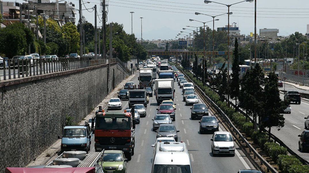 Κίνηση στον Κηφισό (ΦΩΤΟ ΑΡΧΕΙΟΥ)