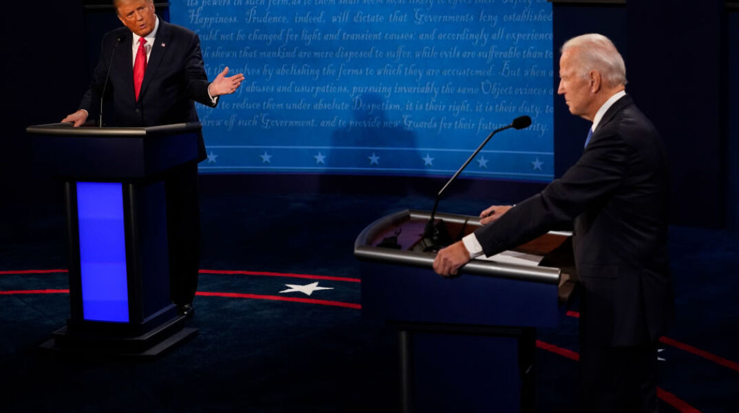 Tζο Μπάιντεν και Ντόναλντ Τραμπ