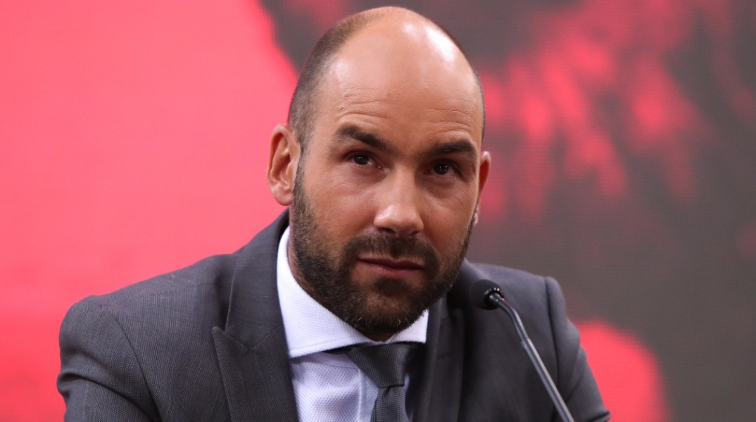 ΣΥΝΕΝΤΕΥΞΗ ΤΥΠΟΥ ΤΟΥ ΒΑΣΙΛΗ ΣΠΑΝΟΥΛΗ (KLODIAN LATO / EUROKINISSI)