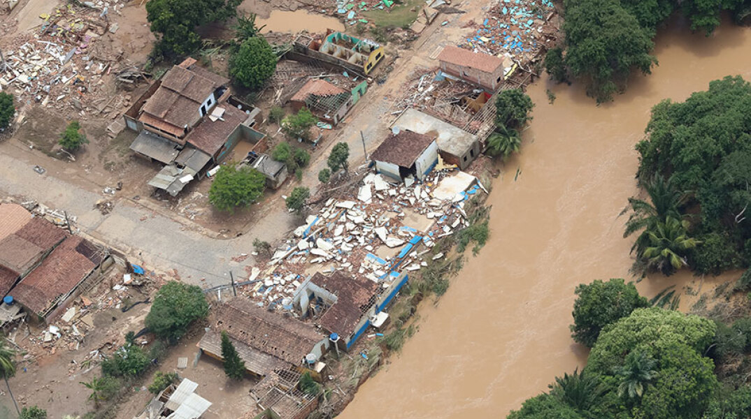Καταστροφικές πλημμύρες στην πολιτεία Μπαΐα στη Βραζιλία