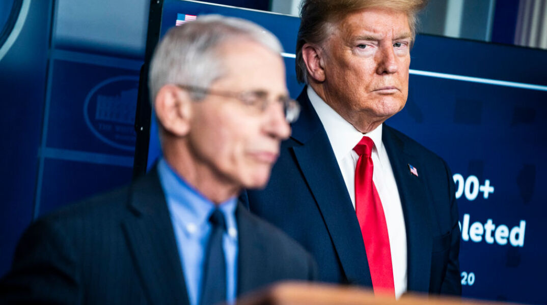 Άντονι Φάουτσι και Ντόναλντ Τραμπ