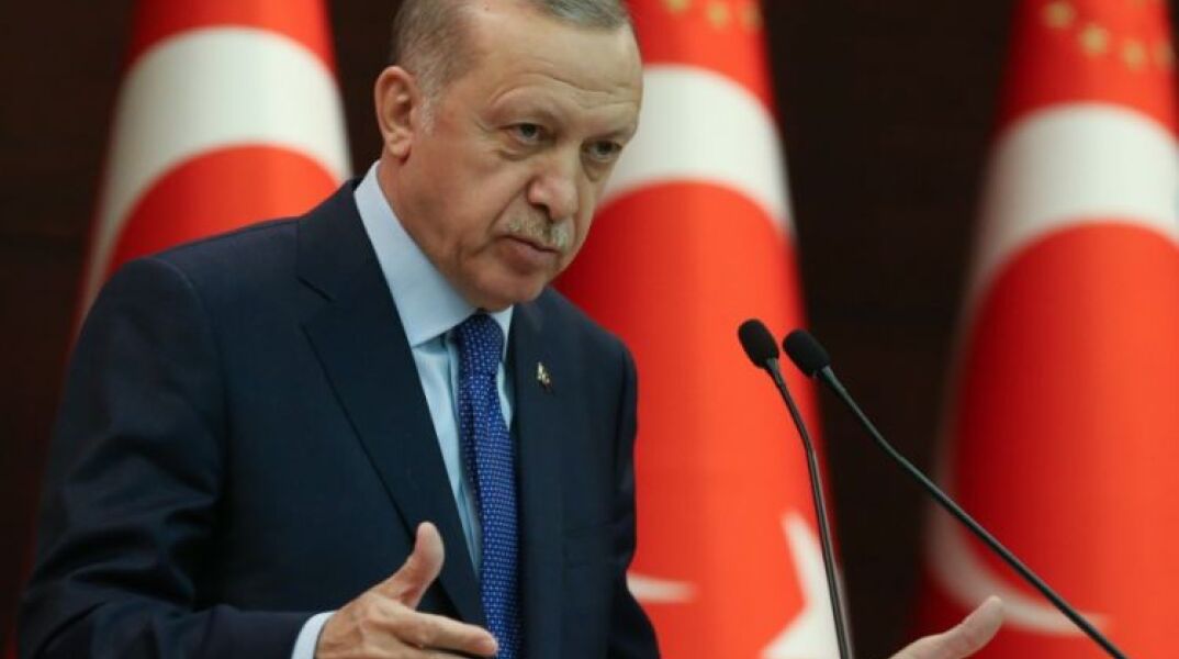 Ο πρόεδρος της Τουρκίας, Ρετζέπ Ταγίπ Ερντογάν © EPA/STR 