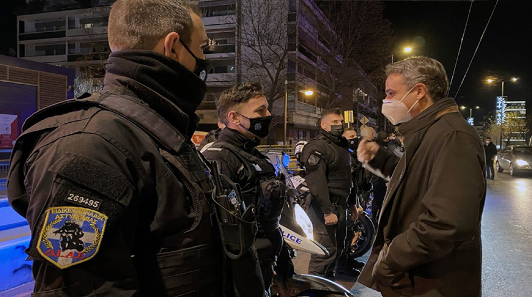 Ευχές του πρωθυπουργού σε αστυνομικούς της Ομάδας ΔΙΑΣ 