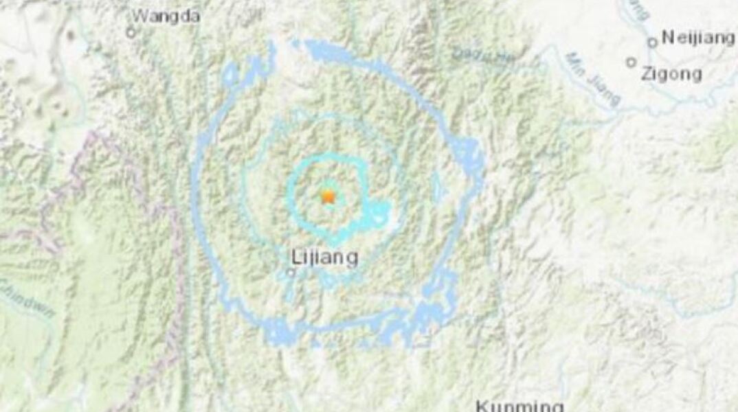 Σεισμός στην Κίνα